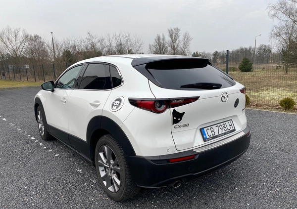 Mazda CX-30 cena 83000 przebieg: 103000, rok produkcji 2019 z Krynica Morska małe 92